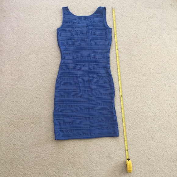 Blue Stretchy Dress - Picture 4 of 5